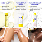 Supergoop! PLAY Antioxidant Body Mist Vitamin C -SPF 50 PA++++ Broad Spectrum Sunscreen - Body Spray - Great for Active Days