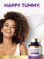 Carlyle Acidophilus Probiotic Capsules for Women and Men | 500 Million CFU