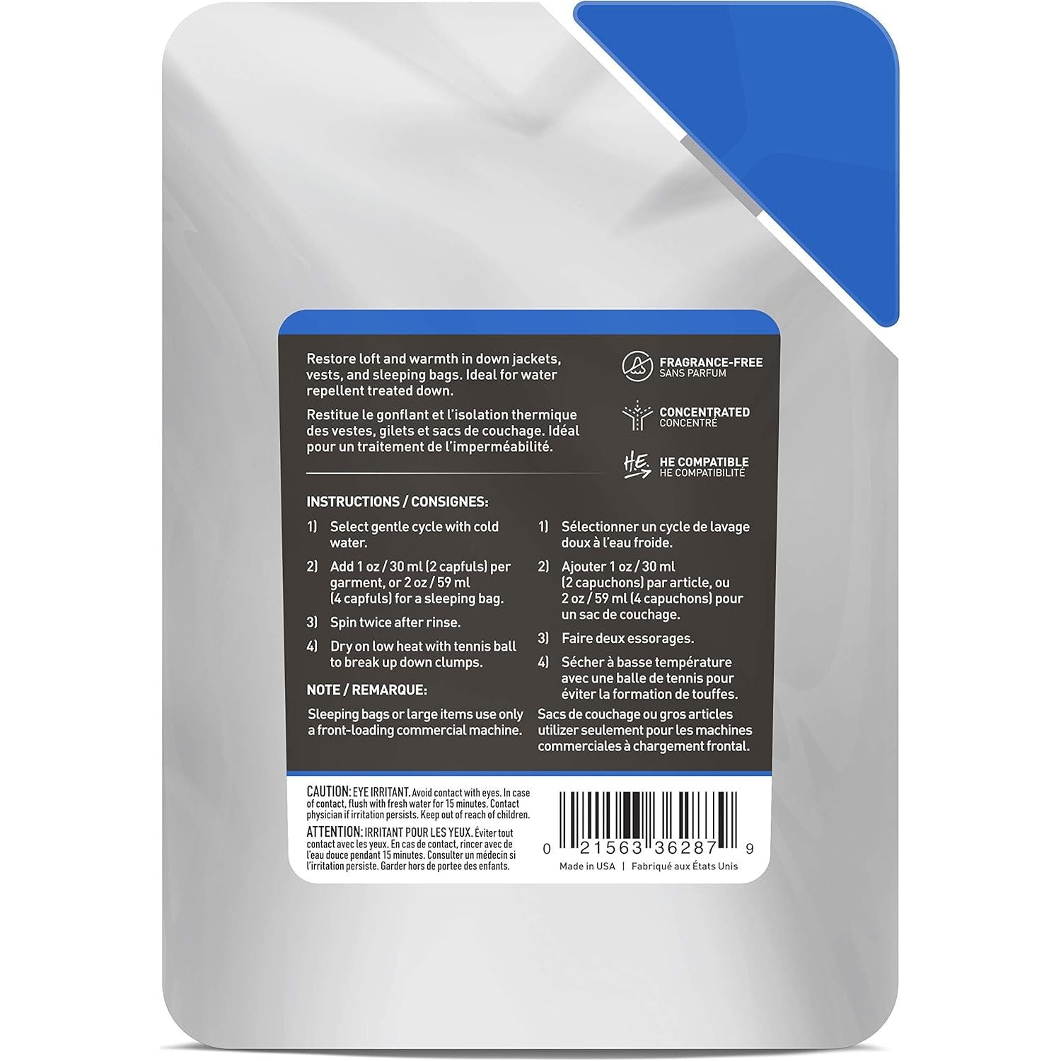 Buy now GEAR AID Revivex Down Cleaner for Washing and Restoring Loft in Puffer Jackets, Vests, Blankets, and Sleeping Bags, 10 Fl Oz at indiglob india