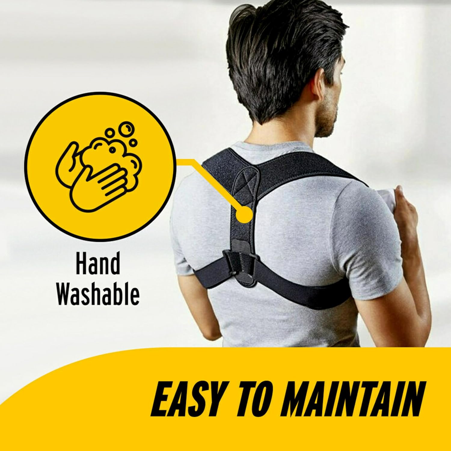Buy now FUTURO Posture Corrector, Fits Men and Women, Helps Promote Better Posture, Back Support, Doctor Developed, Adjustable at indiglob india