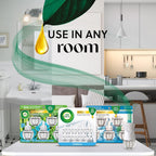 Buy now Air Wick Plug in Scented Oil Starter Kit, 2 Warmers + 6 Refills, Fresh Linen, Same Familiar Smell of Fresh Laundry, Eco Friendly, Essential Oils, Air Freshener at indiglob india