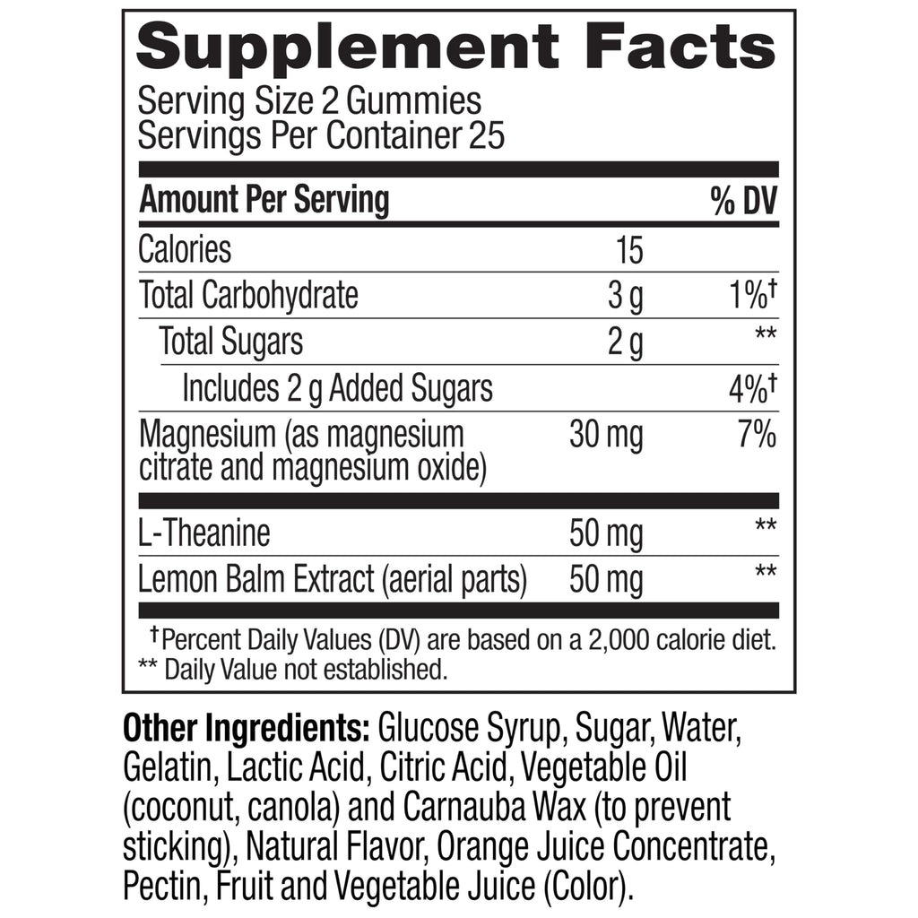 OLLY Kids Chillax, for a Calm and Relaxed Mood,* Magnesium - 50 Count