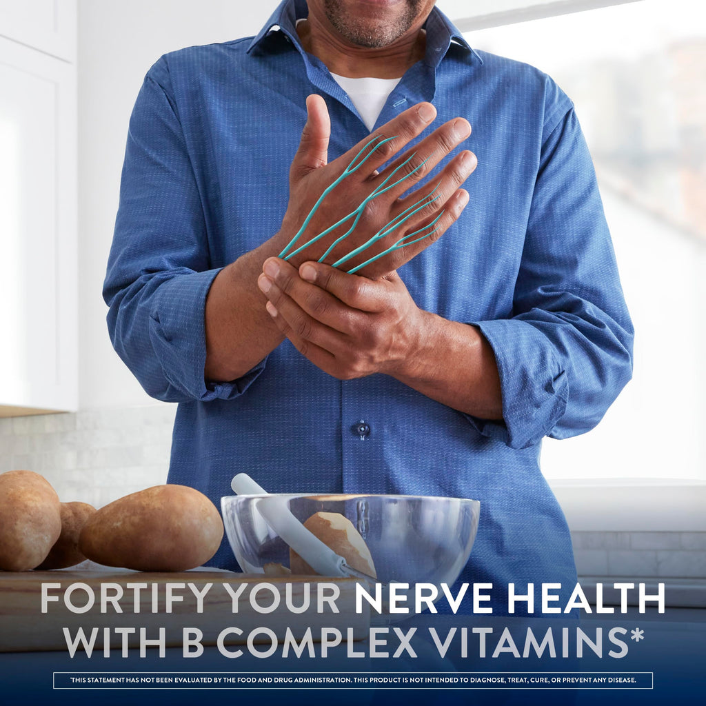 Nervive Nerve Relief, Occasional Nerve Discomfort II, Nerve Relief, Starts Working in 7 Days, Stabbing, Burning, Alpha Lipoic Acid, B Vitamins, Turmeric, Ginger, Supplement, 60 Tablets
