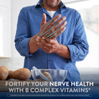 Nervive Nerve Relief, Occasional Nerve Discomfort II, Nerve Relief, Starts Working in 7 Days, Stabbing, Burning, Alpha Lipoic Acid, B Vitamins, Turmeric, Ginger, Supplement, 60 Tablets