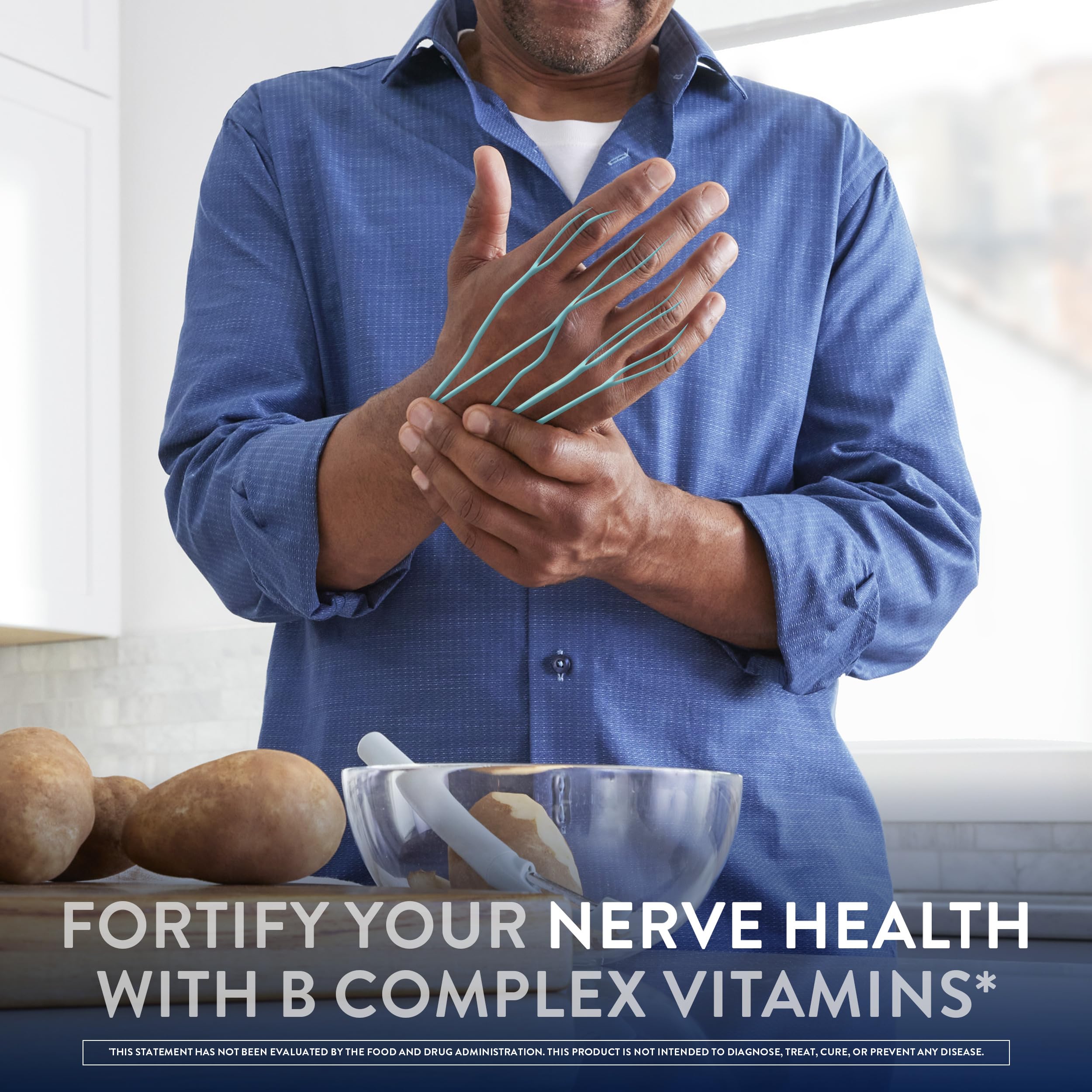 Nervive Nerve Health, Alpha Lipoic Acid, Fortify Nerve Health, Healthy Nerve Function, Healthy Blood Circulation, Supplement, Tablet, 30 Tablets