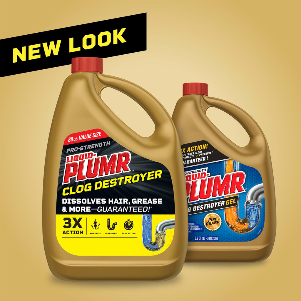 Buy now Clorox Liquid-Plumr Pro-Strength Clog Destroyer, Liquid Drain Cleaner, 80 Fluid Ounces (Package May Vary) at indiglob india