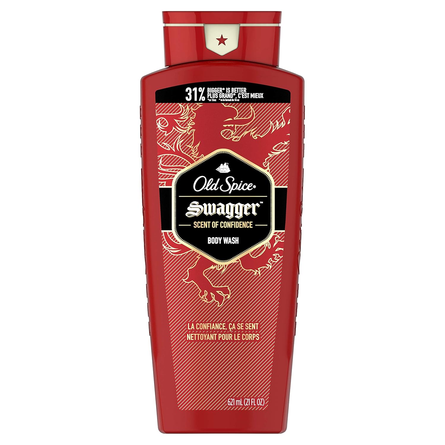 Buy now Old Spice Body Wash Red Zone, Swagger, 16-Ounce Bottle (Pack of 3) 21 Fl Oz (Pack of 4) at indiglob india