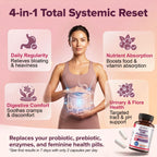 Wholesome Wellness Dr. Formulated Raw Probiotics for Women 100 Billion CFUs Capsules with Prebiotics, Digestive Enzymes, Approved for Adults, Shelf Stable Supplement