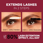 Buy now L'OrÃ©al Paris Double Extend Beauty Tubes Lengthening Mascara, Blackest Black, 0.33 fl. oz. at indiglob india