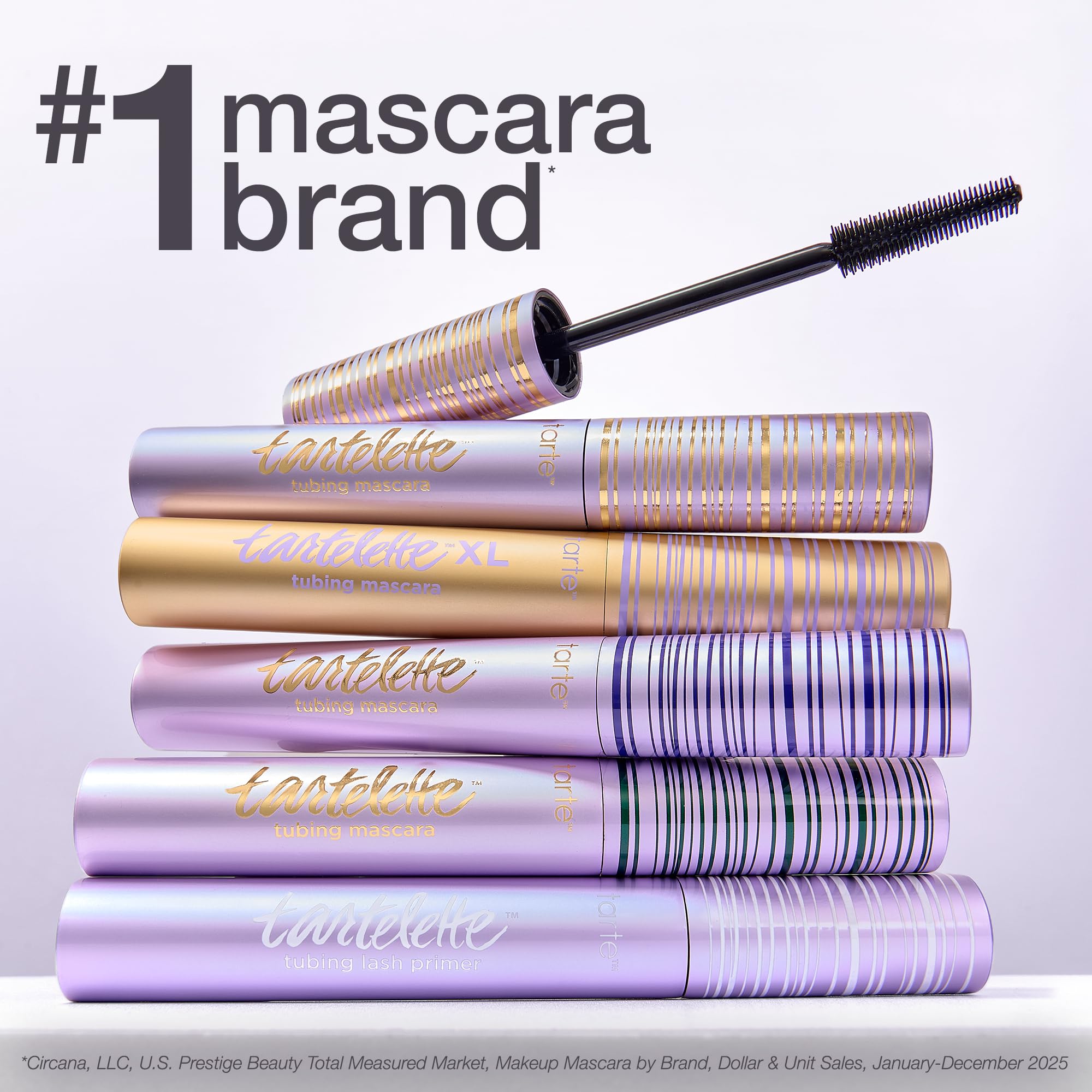 tarte tartelette XL tubing mascara – Lash Extensions in a Tube with Peptide, Extra-Bold Buildable Lifted Length & Volume, Smudge-Proof Longwear, Easy-to-Remove, Vegan & Cruelty-Free