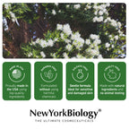 New York Biology Tea Tree Body Wash for Men & Women - 16.9 Fl Oz | Moisturizing Body Wash Helps Soothe the Skin, Refreshing & Hydrating Cleanser for Body & Feet