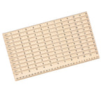 12 Pack 12 Inch/30 cm Wood Rulers Dual Scale Student School Ruler
