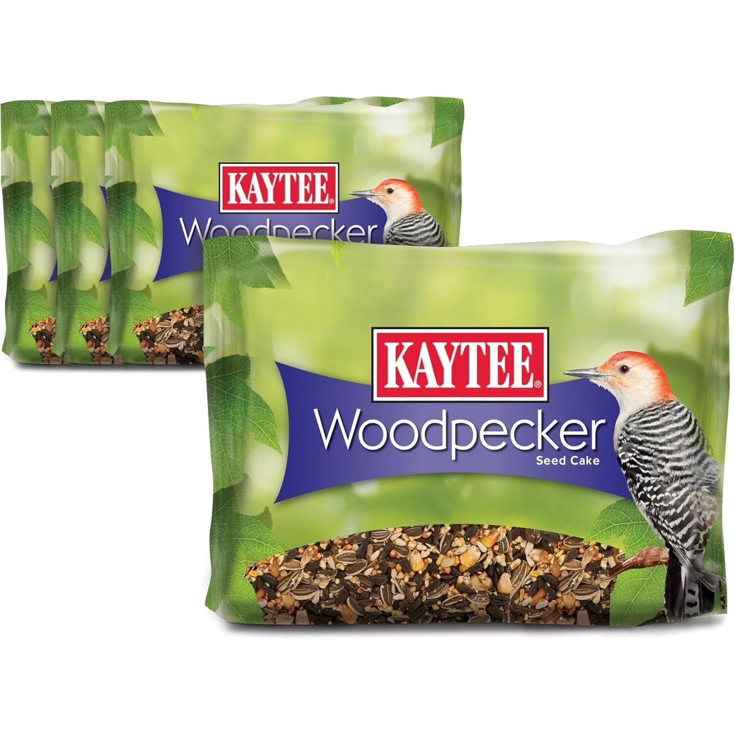 Buy now Kaytee Woodpecker Seed Cake, Wild Bird Food, 1.85 Pounds Woodpecker, 4 Count at indiglob india