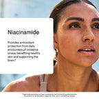 THORNE Niacinamide, 500 mg Non-Flushing Form of Vitamin B3, 180 Capsules | Supports NAD+ Production, Cellular Energy, Healthy Skin & Joint Cartilage, Antioxidant Protection*, NSF Contents Certified