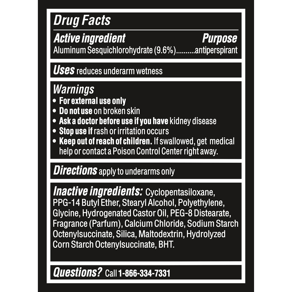 Degree Men UltraClear Antiperspirant Deodorant Black+White 2 Count 72-Hour Sweat & Odor Protection Antiperspirant For Men With MotionSense Technology 2.7 oz