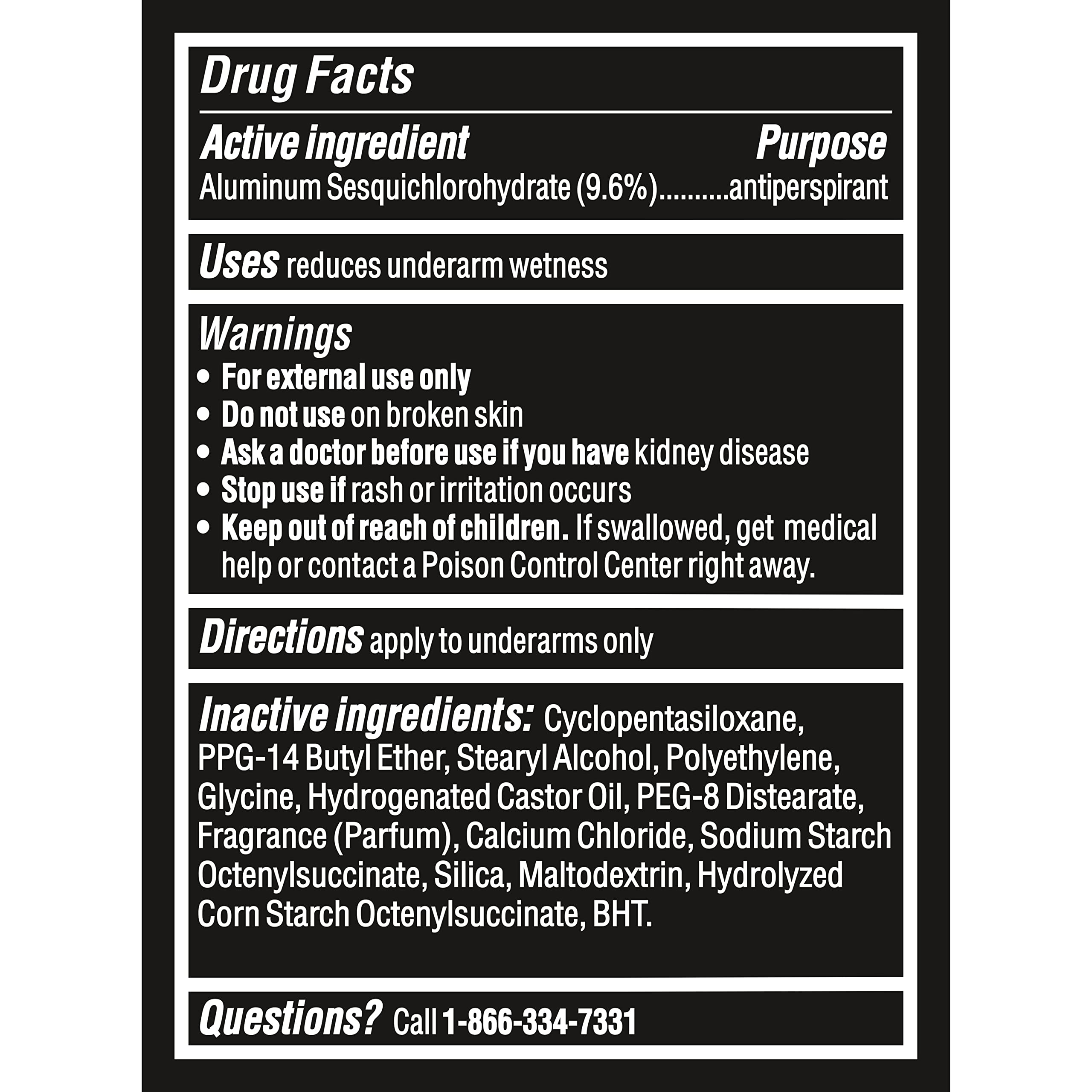 Degree Men UltraClear Antiperspirant Deodorant Black+White 2 Count 72-Hour Sweat & Odor Protection Antiperspirant For Men With MotionSense Technology 2.7 oz