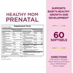 Buy now Nature's Bounty Prenatal Multivitamin with DHA Softgels, 60 Count at indiglob india