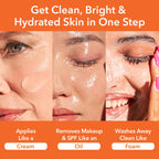 Dr Dennis Gross Extra Strength Radiant, Smooth & Firm Skincare Kit - Dermatologist Developed - Full-Size Alpha Beta Peel, Travel-Size Vitamin C Lactic Dewy Deep Cream & Creamy Cleanser - $130 Value