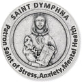 Buy now St St. Saint Dymphna Pocket Token Coin 1.2 with Prayer Catholic Patron Stress Anxiety Mental Health by Gifts Catholic, Inc. Default at indiglob india