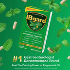 Buy now IBgard Gut Health Supplement, Peppermint Oil Capsules for Abdominal Comfort, 48 Capsules at indiglob india