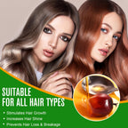 Batana Oil - 100% Pure & Natural from Honduras for Hair Growth, Eliminates Split Ends, Enhances Radiance & Nourishment for All Hair Types, 2.02 fl oz