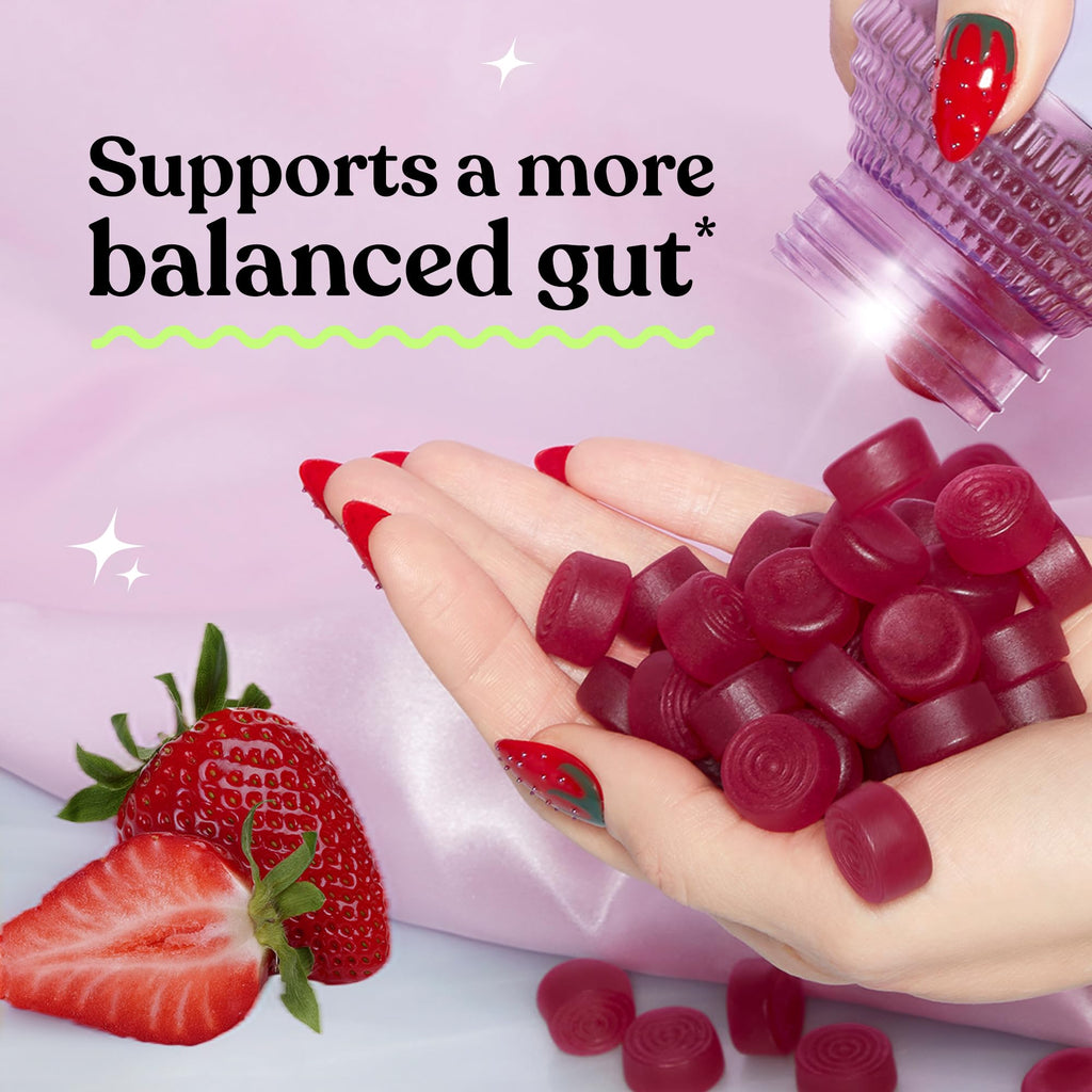 Lemme Fiber & Probiotic Gummies for Adults, 30-Day Supply | 4g Prebiotic Fiber & Clinically Studied Probiotic Strains to promote Regularity & Gut Health, No Sugar Added
