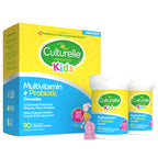 Culturelle Kids Multivitamin + Probiotic Chewable, Ages 3+, 50 Count | From the #1 Pediatrician-Recommended Brand± Promotes Digestive, Oral, Immune Health* with 11 Vitamins & Minerals, Fruit Punch