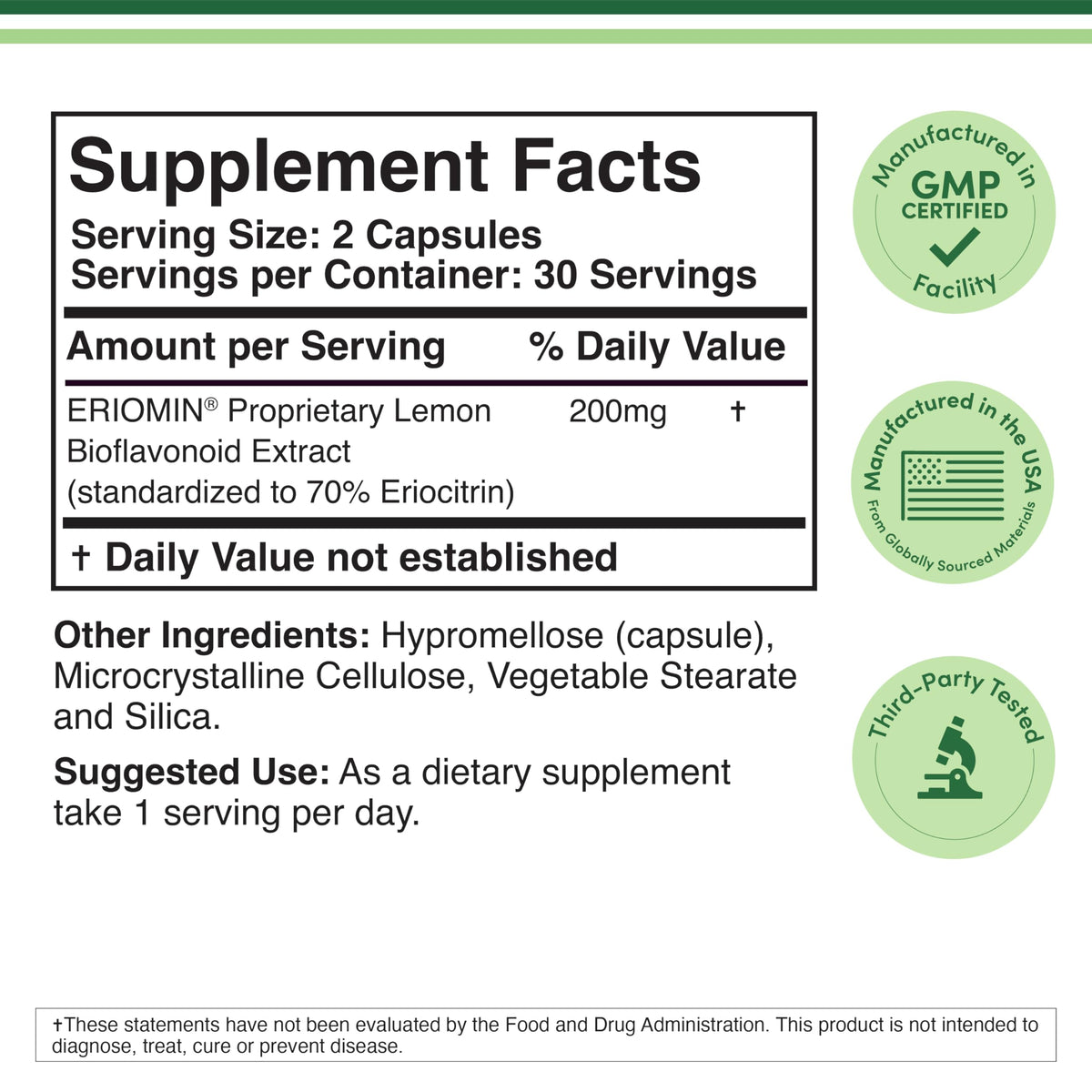 GLP-1, Clinically Studied Eriomin, Appetite + Metabolic, 60 Capsules
