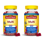 Nature Made Multi for Men, Mens Multivitamins Gummies, 150 Count | Gummy Vitamins and Minerals for Energy Metabolism Support, Multivitamin for Men, Cherry & Mixed Berry Flavors, 75 Day Supply