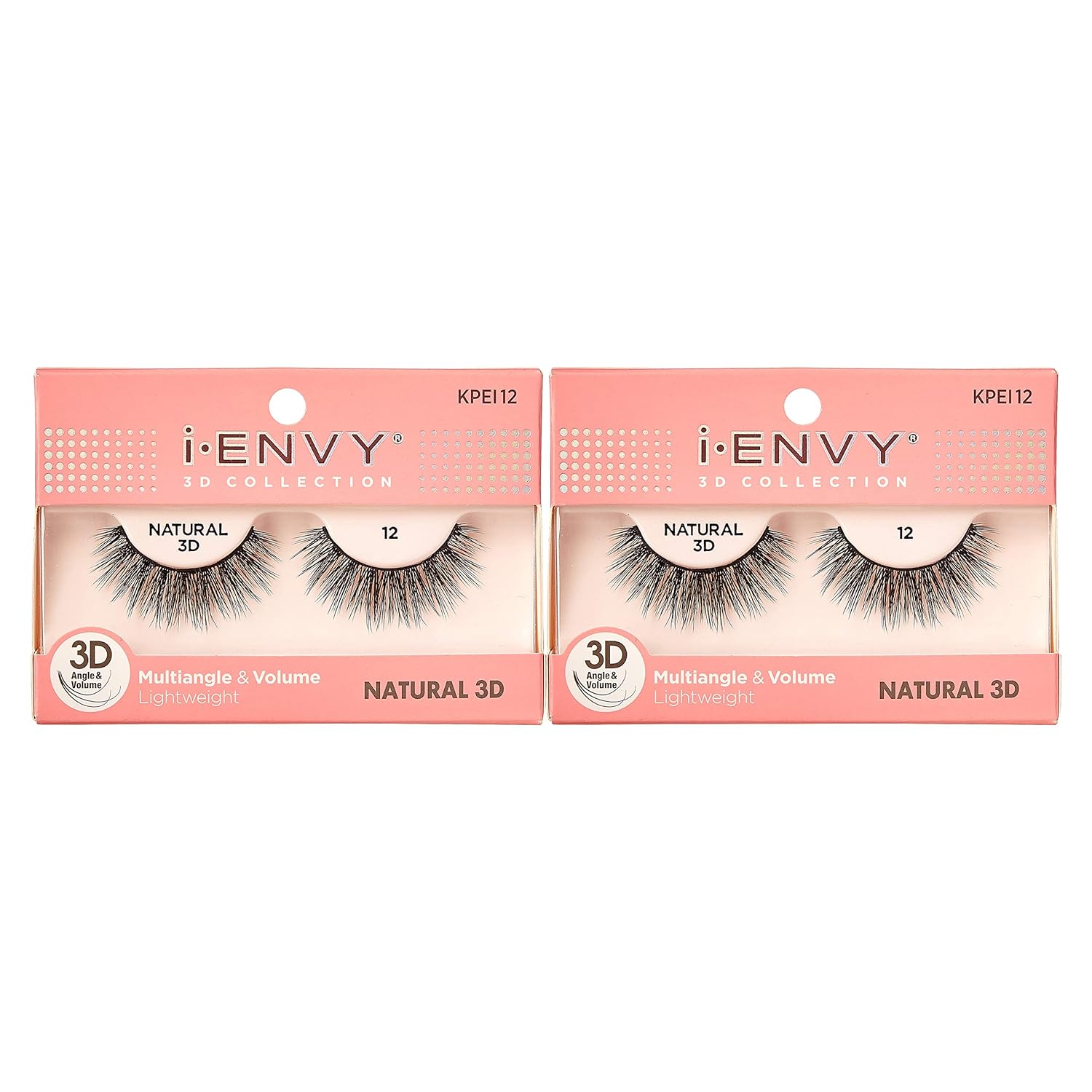 Buy now i-Envy 3D Glam Collection Multi-angle & Volume (2 PACK, KPEI14) 1 Count (Pack of 2) KPEI12 at indiglob india