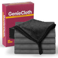 5PC Genie Cloth Magic Cloth for Glass,Windows, Bathroom,Reusable Lint Free