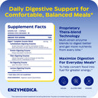 Enzymedica Digest Complete - Helps Gas & Bloating - 90 Caps | Digestive Enzyme Supplement for Women & Men, Enzyme Capsules for Digestion, Gut Health Support, Energy Support, Vegan