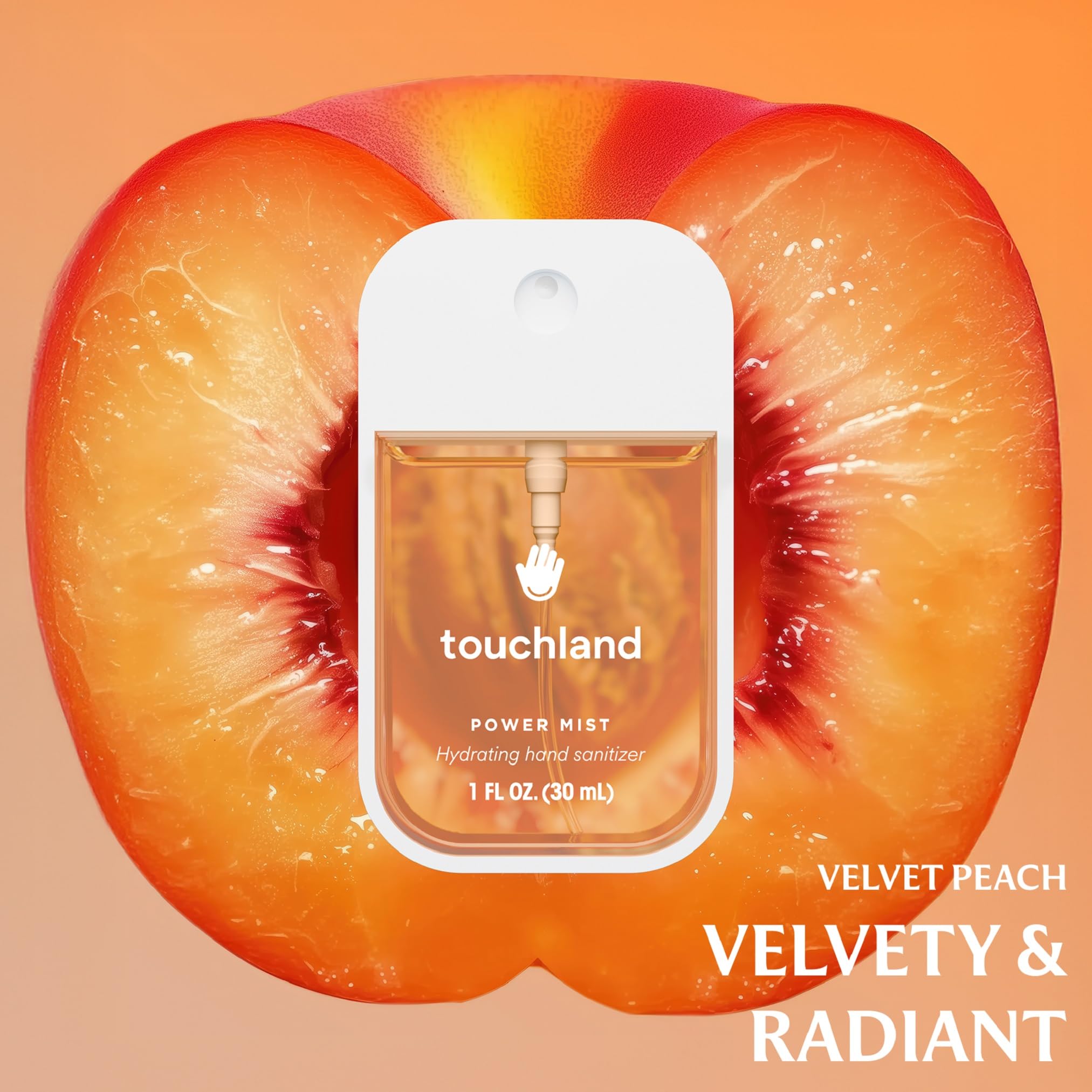 Buy now Touchland Hydrating Hand Sanitizer Spray, JUICY Trio Set (Watermelon, Peach, Berry), 1 FL. OZ. Travel Size Power Mist Sprays (Set of 3) at indiglob india