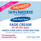 Palmer's Anti Dark Spot Face Cream with Vitamin E & Niacinamide (2.7 Oz) | Fade Cream Helps Reduce Dark Spots and Age Spots, Evens Skin Tone & Balances Complexion, Suitable for All Skin Types