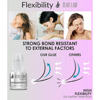 Buy now Sensitive Eyelash Extension Glue Stacy Lash 0.17fl.oz/5ml / 5-6 Sec Drying time/Retention â€“ 4-5 Weeks/Black Adhesive/Professional Supplies at indiglob india