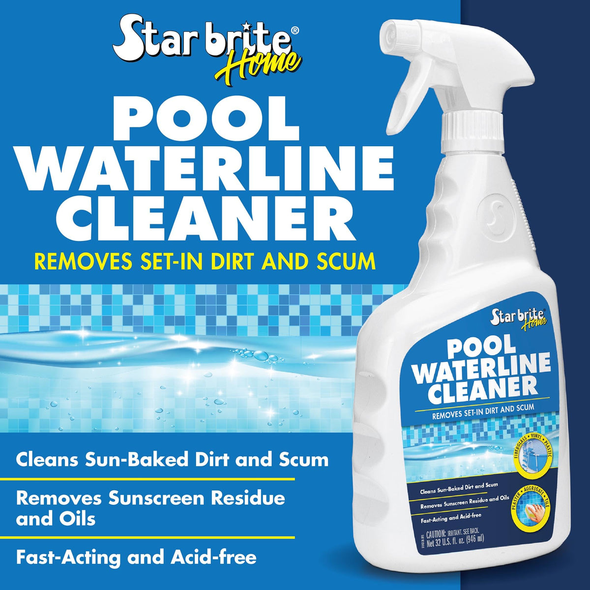 STAR BRITE Home Pool Waterline Cleaner Scum Remover