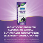 Buy now Natureâ€™s Way Sambucus Zero Sugar Traditional Immune Syrup, Highly Concentrated Black Elderberry Extract, Traditional Immune Support*, Sugar-Free, Berry Flavored, 8 Fl Oz (Packaging May Vary) at indiglob india
