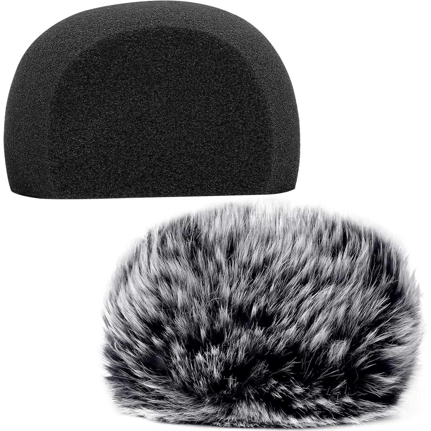 Buy now ChromLives Windscreen Microphone Wind Muff, Foam Wind Screen Wind Cover Compatible with Zoom H5 H6 Portable Handy Recorder Furry & Foam 2Pack at indiglob india