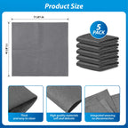 Thickened Magic Cleaning Cloth for Glass, 5Pcs Microfiber Cloth
