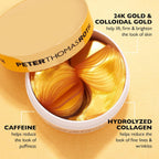 Buy now Peter Thomas Roth | 24K Gold Pure Luxury Lift & Firm Hydra-Gel Eye Patches | Anti-Aging Under-Eye Patches, Help Lift and Firm the Look of the Eye Area at indiglob india