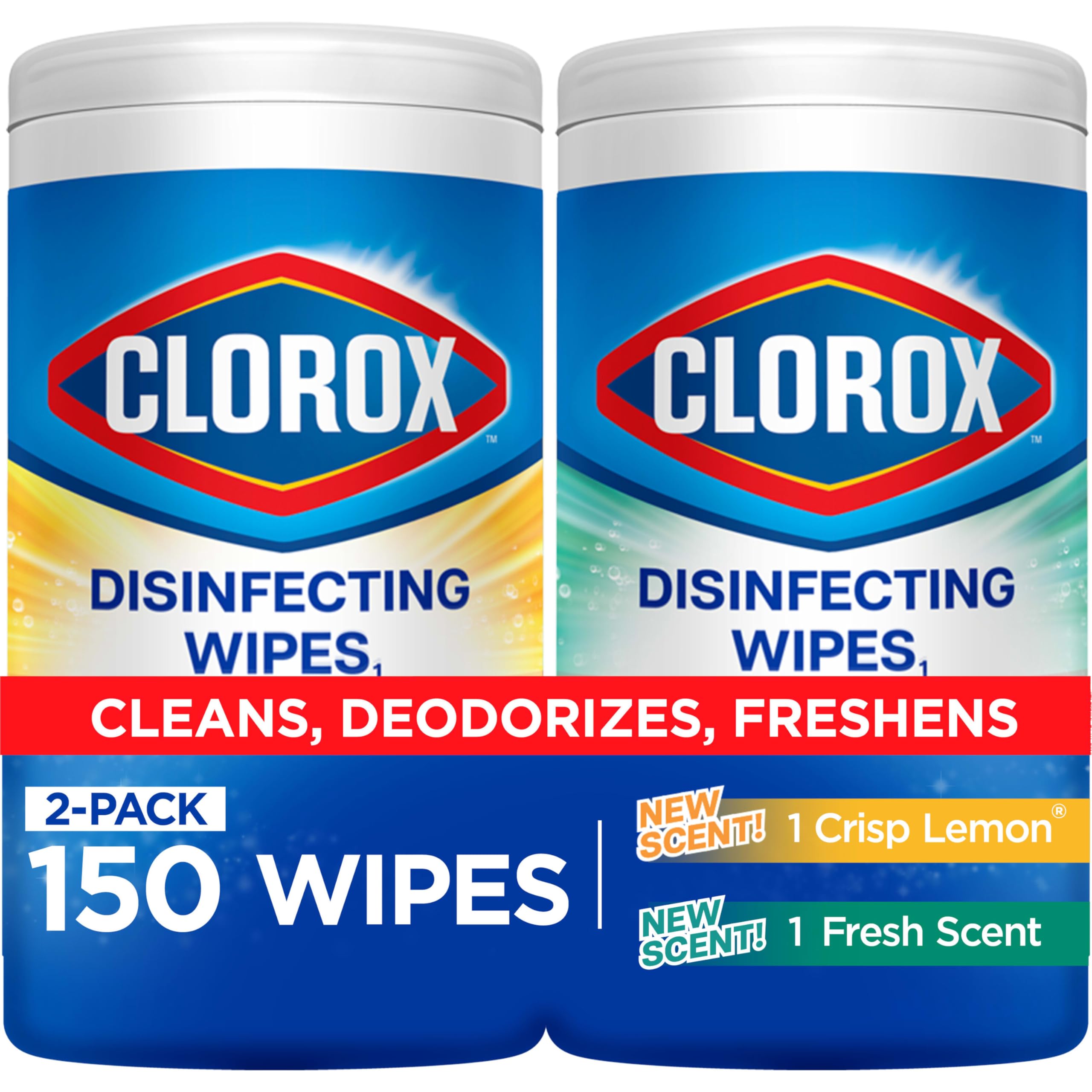 Buy now Clorox Disinfecting Cleaning Wipes Variety Pack, 75 Count Each, Pack of 4 (Package May Vary) 75 Count (Pack of 2) at indiglob india