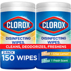 Buy now Clorox Disinfecting Cleaning Wipes Variety Pack, 75 Count Each, Pack of 4 (Package May Vary) at indiglob india