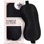 Buy now Kitsch Weighted Satin Sleep Mask - Weighted Eye Masks for Sleep and Travel - Lavender Sleeping Mask for Women and Men - Light Blocking, Adjustable Strap, Ultra-Soft (4.1oz/116g) at indiglob india