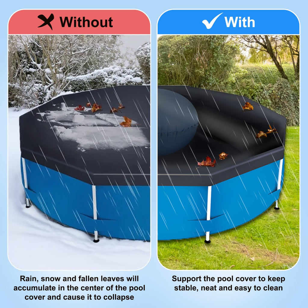 Pool Pillows for Above Ground Pools, 0.5mm Ultra Thick PVC Pool Air Pillow