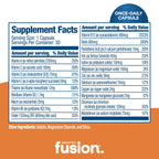 Bariatric Fusion Multivitamin with Iron for Women and Men | Once Daily Capsule | GLP-1 Vitamins | 45mg Iron | 30 Count |1 Month Supply