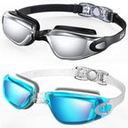 Buy now Aegend Swim Goggles, 2 Pack Swimming Goggles No Leaking Adult Men Women Youth at indiglob india