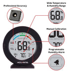 Buy now AcuRite 01080M Pro Accuracy Temperature and Humidity Gauge with Alarms, Black at indiglob india
