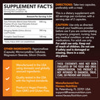 Saw Palmetto for Men, DHT Blocker and Prostate Health Supplement, 120 Count | Potent 3X Formula with Pumpkin Seed Oil and Stinging Nettle, Bladder and Urinary Support, Vegan, Non-GMO, 2-Month Supply