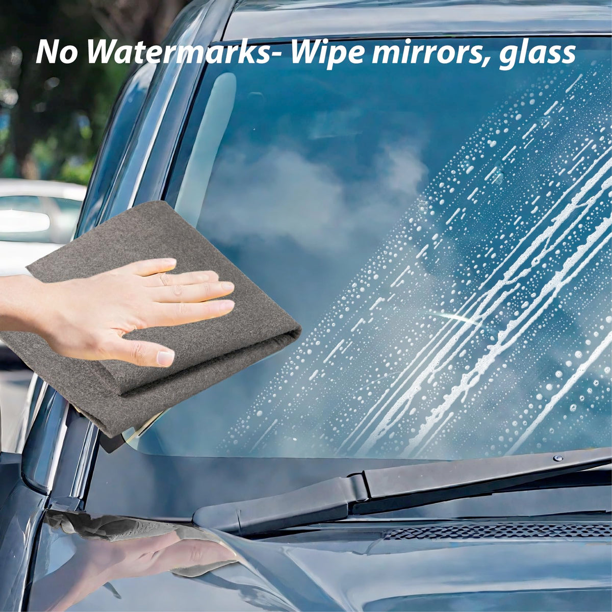 Thickened Magic Cleaning Cloth for Glass, 5Pcs Microfiber Cloth