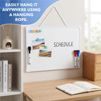 Mr. Pen- Double-Sided Dry Erase Board for Wall, 16" x 12", Magnetic